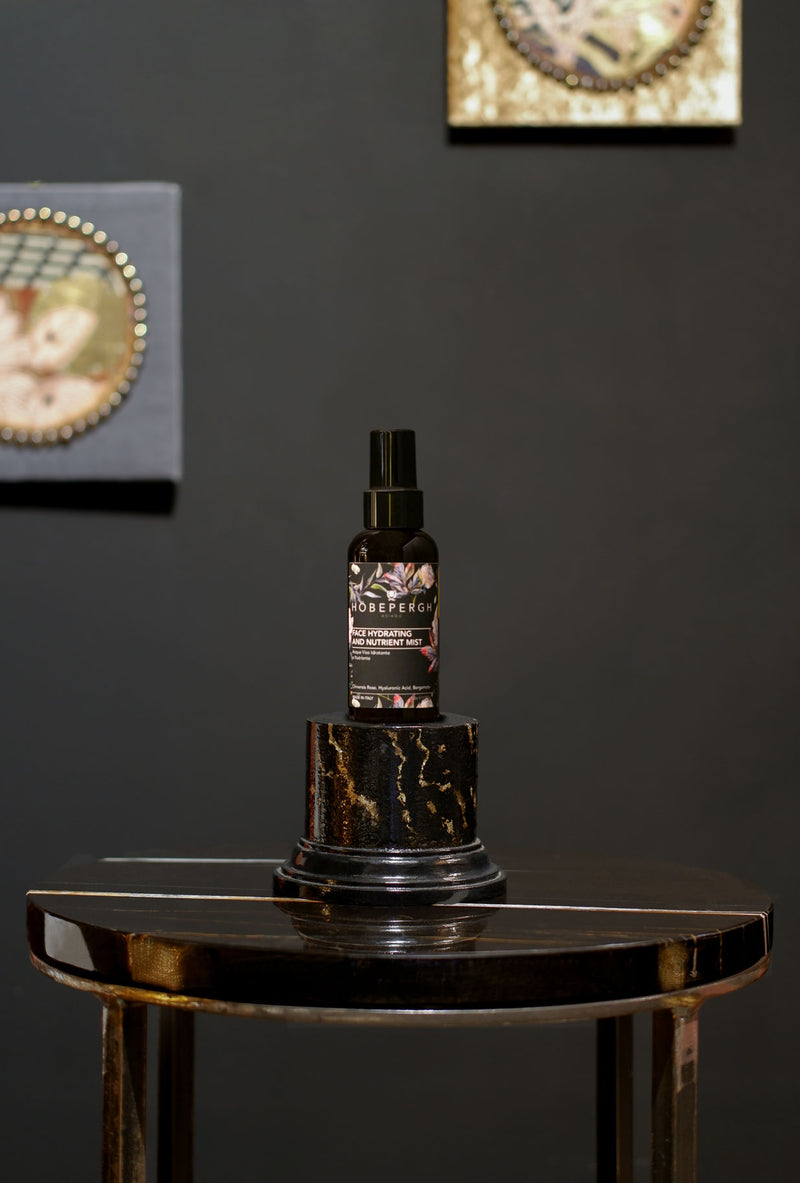 hobepergh acqua viso idratante luxury skincare con acido ialuronico spry