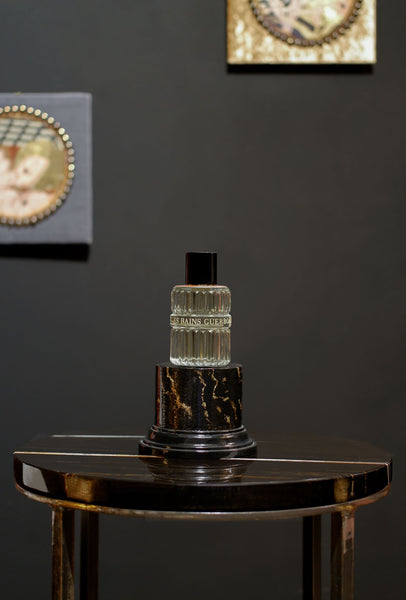 Les Bains Guerbois 1900 L'Heure Proust Eau de Parfum 100ml bottle on a luxurious background - thumbnail 3
