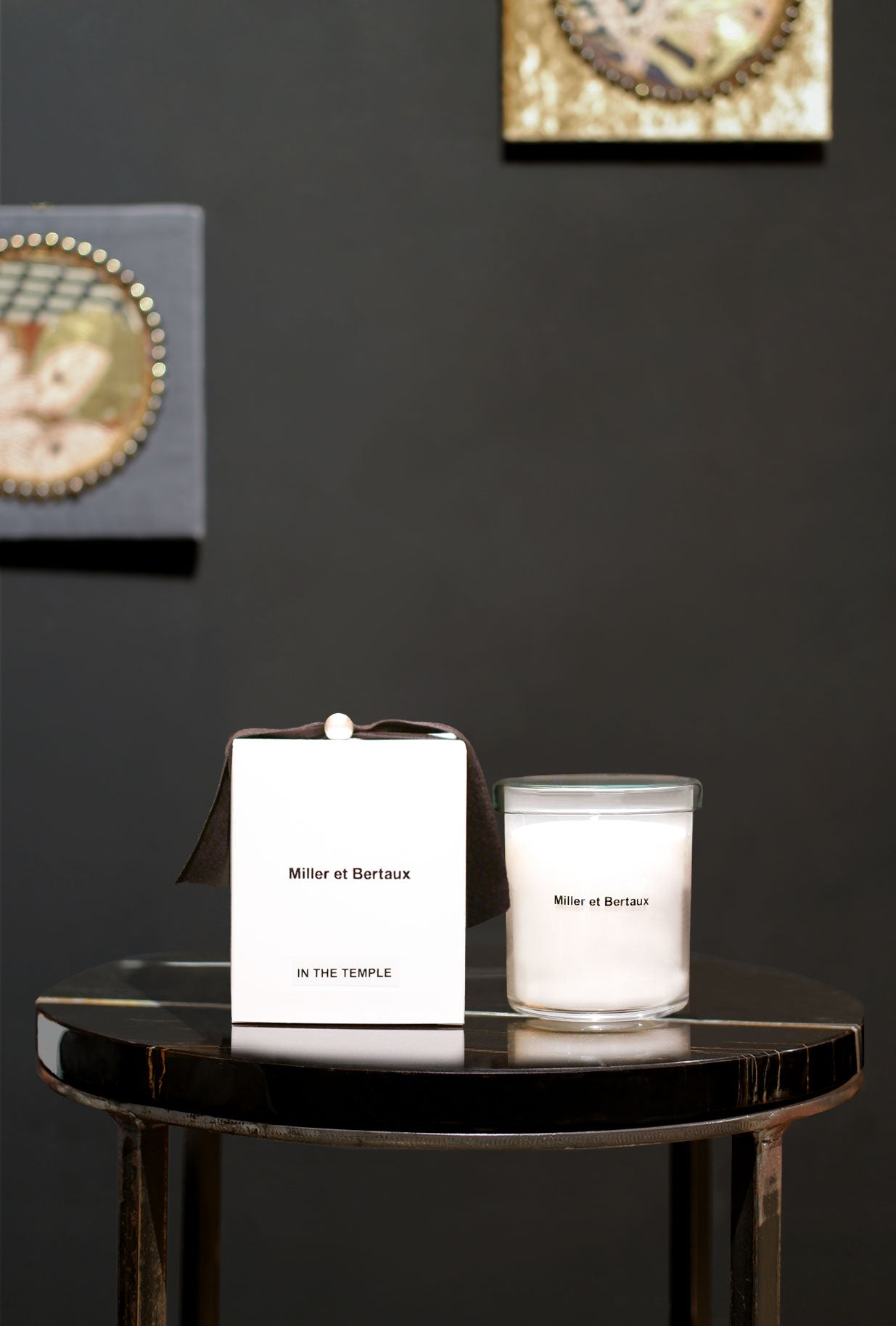 In the temple miller et bertaux candela profumata legnosa 190g