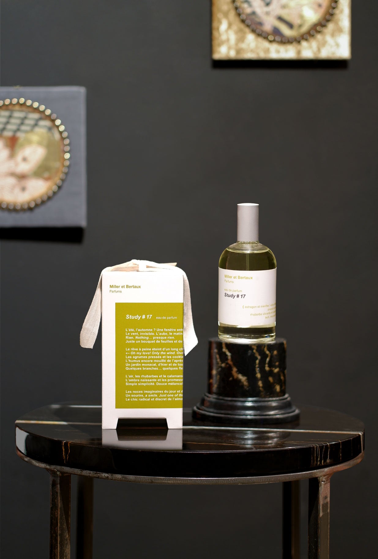 study 17 eau de parfum della maison miller et bertaux