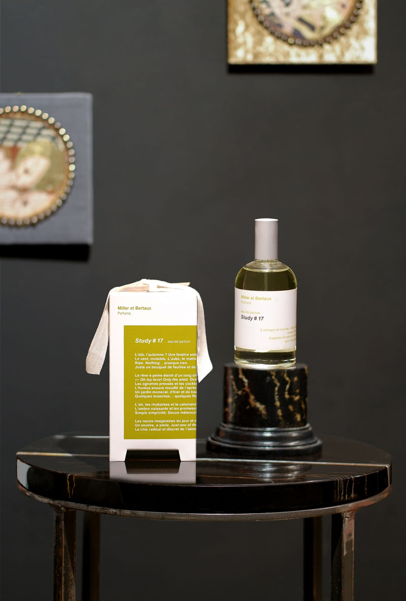 study 17 eau de parfum della maison miller et bertaux