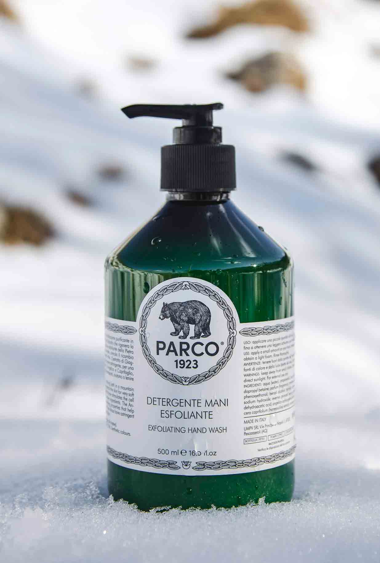 Detergente Esfoliante Mani profumato della maison Parco 1923