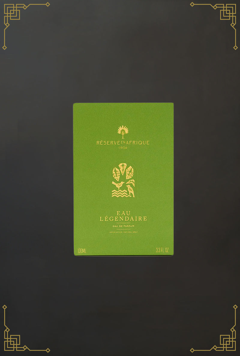 Eau legendaire è la nuova fragranza marina di reserve en afrique eau de parfum 100ml