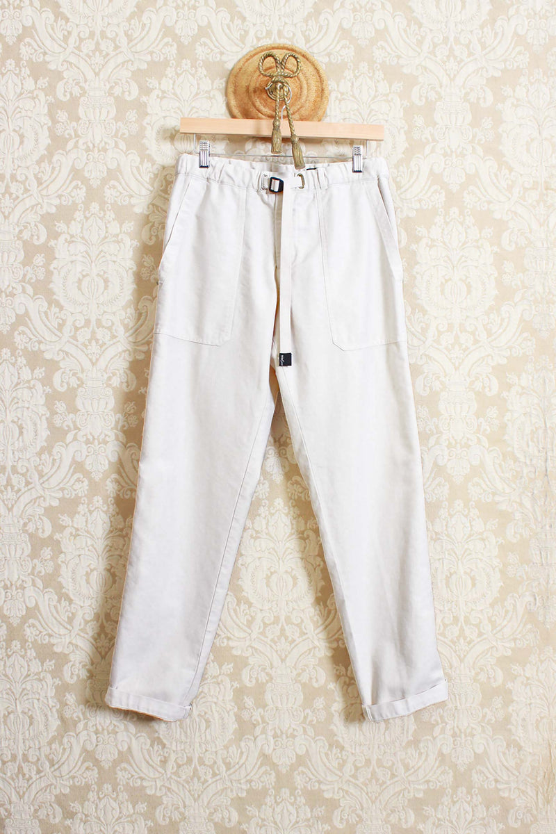 Pantalaccio cargo modello workpants con tasche a toppa di white sand fw23 uomo