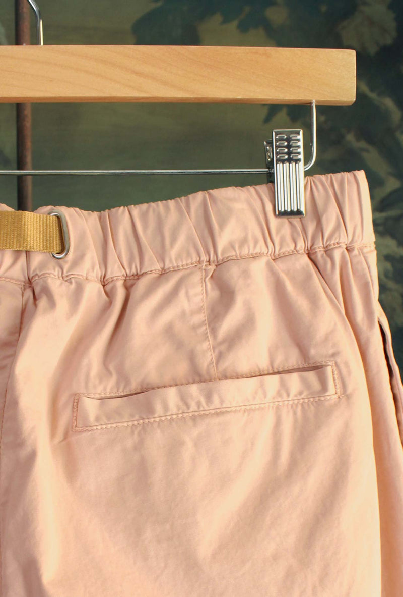 White_Sand Pantalone Oliver 2 Pinces Dusty Pink Uomo cotone