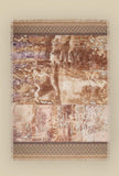 Stola in seta Imperial Toile firmata Pierre Louis Mascia esprime un sofisticato dialogo tra motivi barocchi e pattern geometrici
