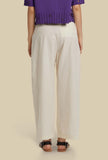 Pantalone Tokyo Natural di Phisique du Role realizzato in cotone nella tonalità Milk da donna