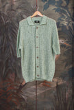 Knitted Shirt Cotton Moulinè Green