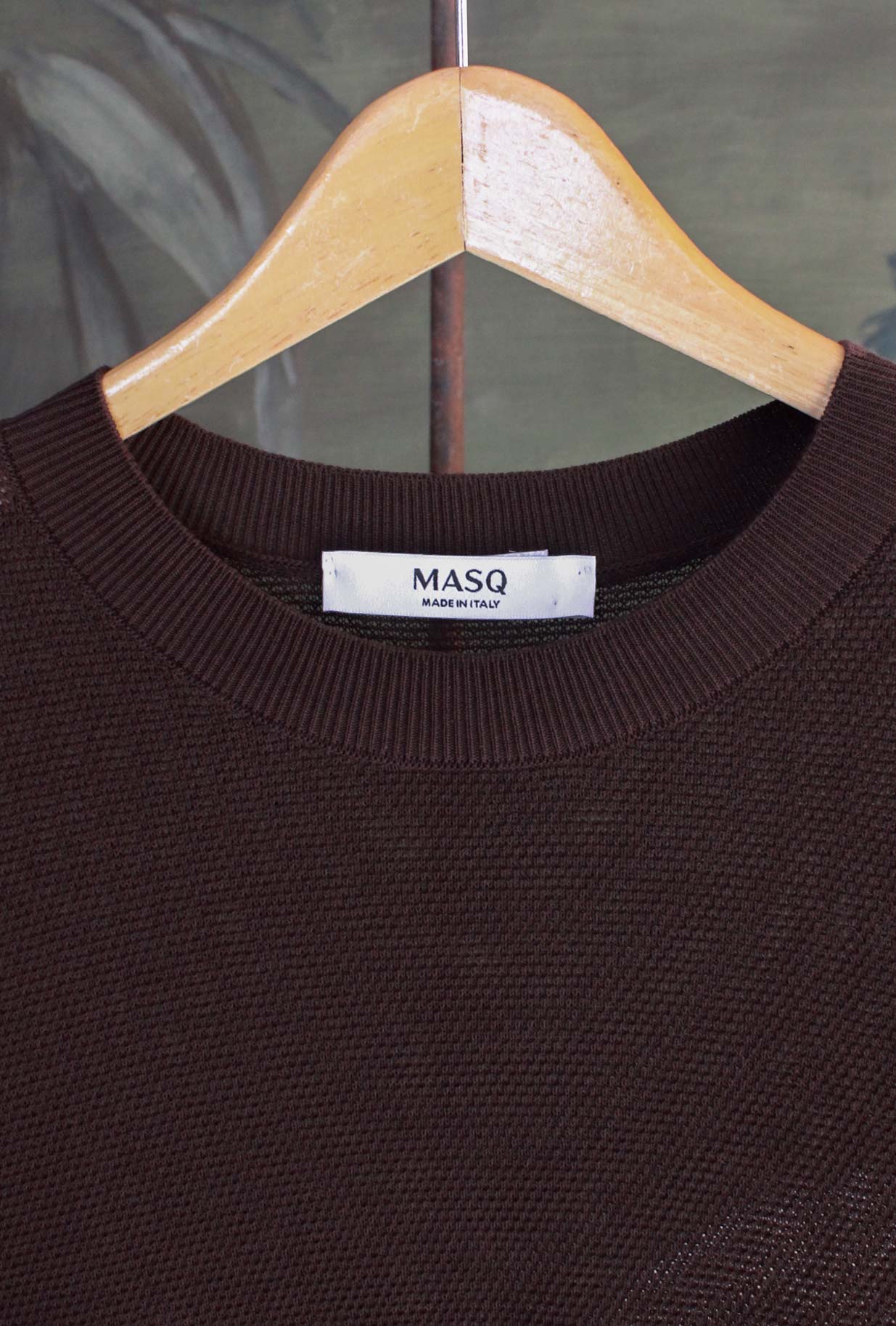 T-shirt girocollo a maniche corte Net-Cotton di 39 Masq  da Uomo