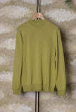 Lupetto in Maglia Extra-fine di 39 Masq realizzato in lana vergine dalla texture extra-fine nella sofisticata tonalità Fern Green da Uomo