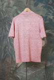 Polo a maniche corte Net-Cotton firmata 39 Masq Dusty Pink da Uomo
