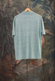 Polo a maniche corte Net-Cotton firmata 39 Masq Acquamarine da Uomo