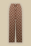 Pantalone Adanastr in Seta Oriental Tobac  Pierre Louis Mascia Retrò 70’