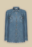 Camicia Over Denim Silk