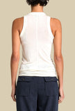 Basic Underwear Vest di Alessia Santi proposta nella raffinata tonalità Cream da Donna
