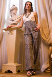 Alessia Santi Donna Tuta Diamonds Coco' Black and White