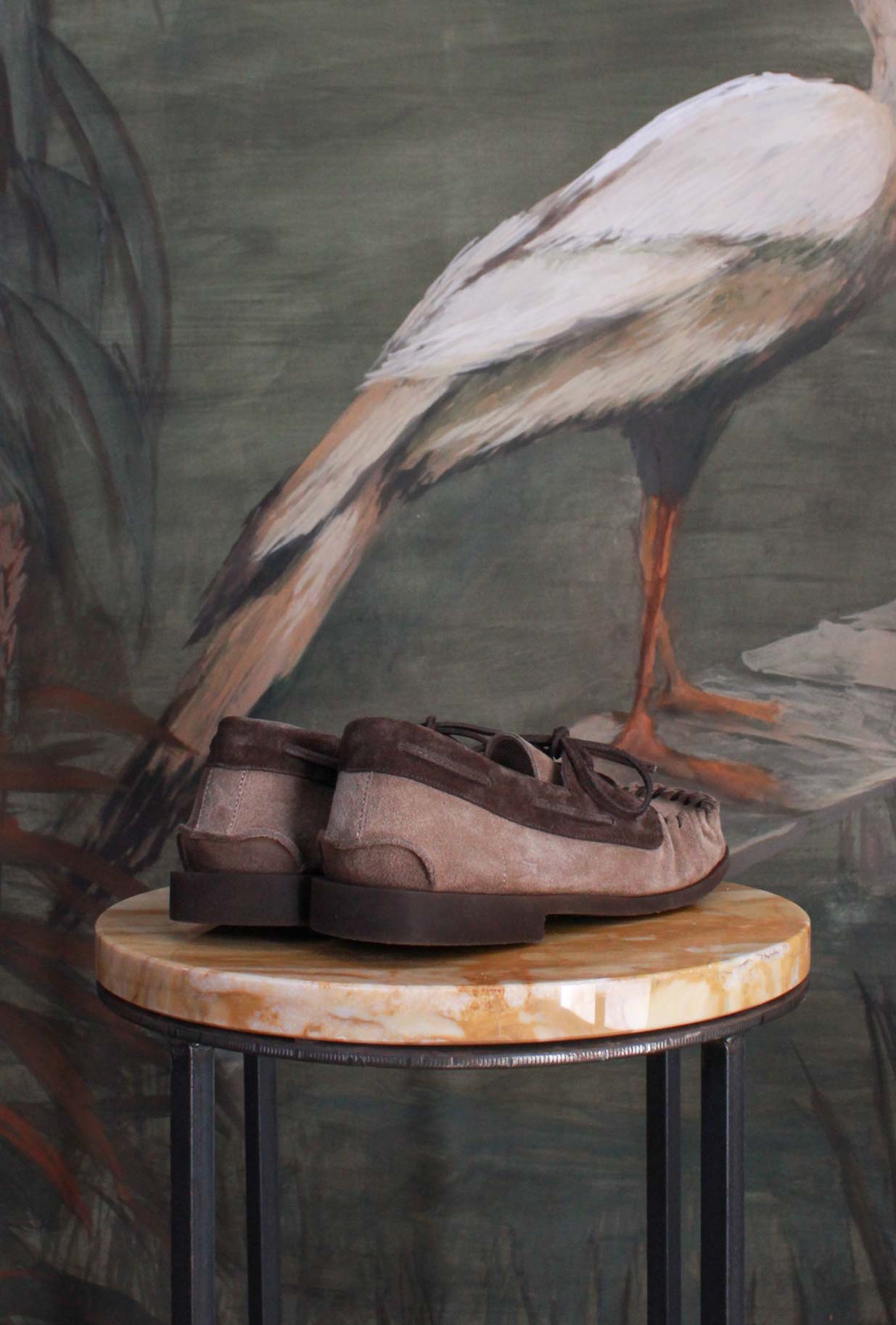 Nuovo mocassino Gorian di Alexander Hotto Antilope Brown da Uomo