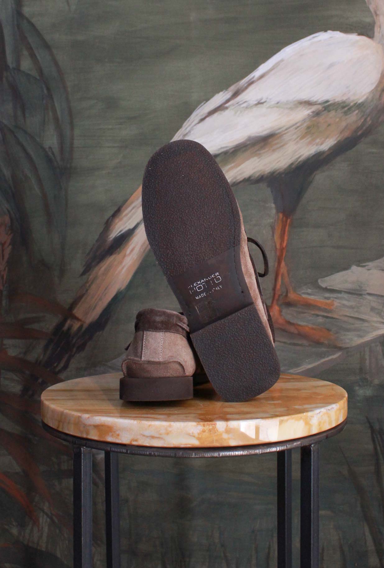 Nuovo mocassino Gorian di Alexander Hotto Antilope Brown da Uomo