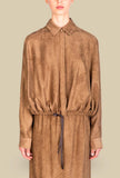 Bomber-Shirt Corduroy Khaki