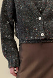 Cardigan Cropped Bic-boc Anthracite