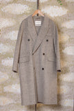 Cappotto Over Doppiopetto Chocolat