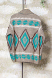 Cardigan di Amaranto reinterpreta lo spirito 70’s attraverso una sensibilità contemporanea realizzato nella delicata tonalità Avena da Uomo