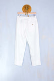 Pantalone di Amaranto da uomo jogger in cotone total white