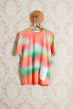 T-shirt Over M/C Tie-Dye Orange-Water