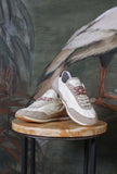 Nuova Sneaker Athleta Ballet di D.A.T.E.  in nylon con vibrante tonalità Ivory da Donna
