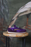 Nuova Sneaker Athleta Ballet di D.A.T.E.  in nylon con vibrante tonalità Purple da Donna