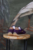 Nuova Sneaker Athleta Ballet di D.A.T.E.  in nylon con vibrante tonalità Purple da Donna