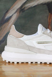 Nuova Sneaker Athleta Ballet di D.A.T.E.  in nylon con vibrante tonalità Ivory da Donna