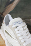 Nuova Sneaker Athleta Ballet di D.A.T.E.  in nylon con vibrante tonalità Ivory da Donna