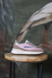 Nuova Sneaker Athleta di D.A.T.E.  in nylon con vibrante tonalità Pink da Donna