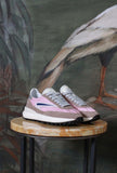 Nuova Sneaker Athleta di D.A.T.E.  in nylon con vibrante tonalità Pink da Donna