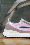 Nuova Sneaker Athleta di D.A.T.E.  in nylon con vibrante tonalità Pink da Donna