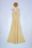 Abito donna di be limousine princess in lurex colore oro collezione pe23