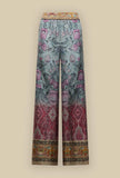 Pantalone Aloe Seta Persian Queen 70’s Paisley Pierre Louis Mascia