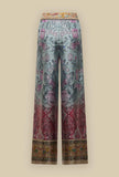 Pantalone Aloe Seta Persian Queen 70’s Paisley Pierre Louis Mascia