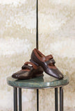 Ballerina Casi Double di Camper  nella raffinata combinazione Black-Cuoio da Donna