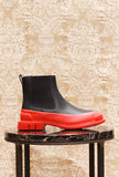 Stivaletto Chelsea Pix Red-Black