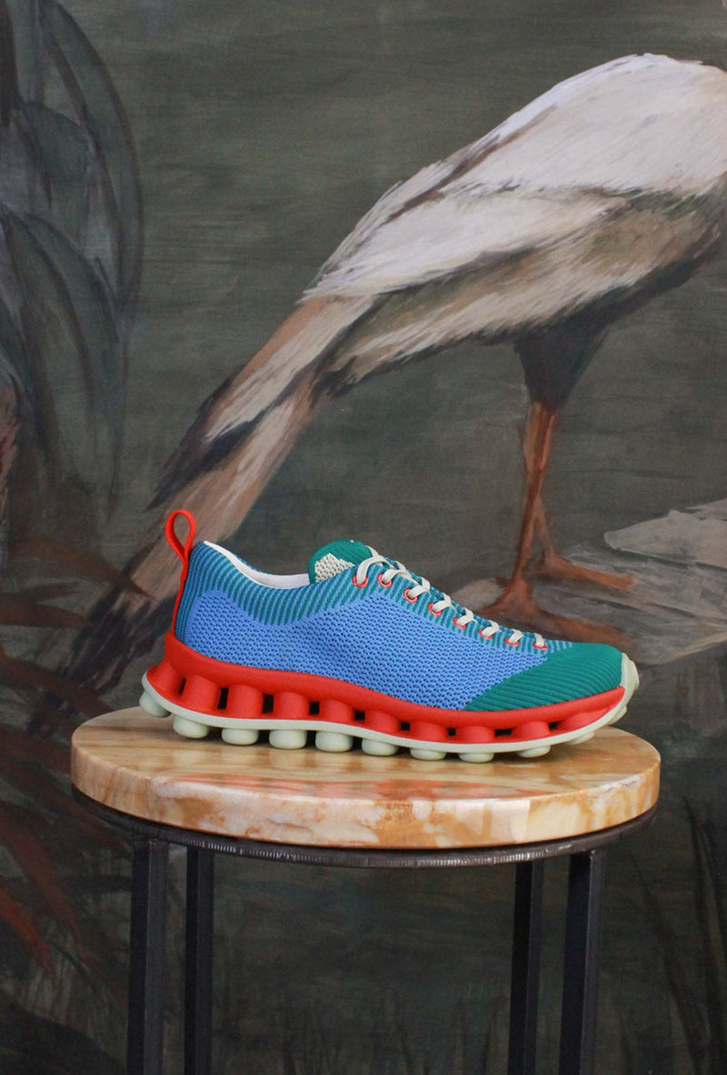 Nuova icona firmata Camper Pelotissima Blue Red Green