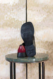 Mocassino Twins Limited di Camper in  pelle Bordeaux-Pink-Green da Donna