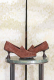 Penny Loafer High Brown di Camper ispirato all’iconico mocassino Penny Loafer da Donna