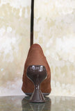 Penny Loafer High Brown di Camper ispirato all’iconico mocassino Penny Loafer da Donna