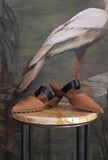 Sandalo Sabot sporty-chic Camper Suede Camel da Donna
