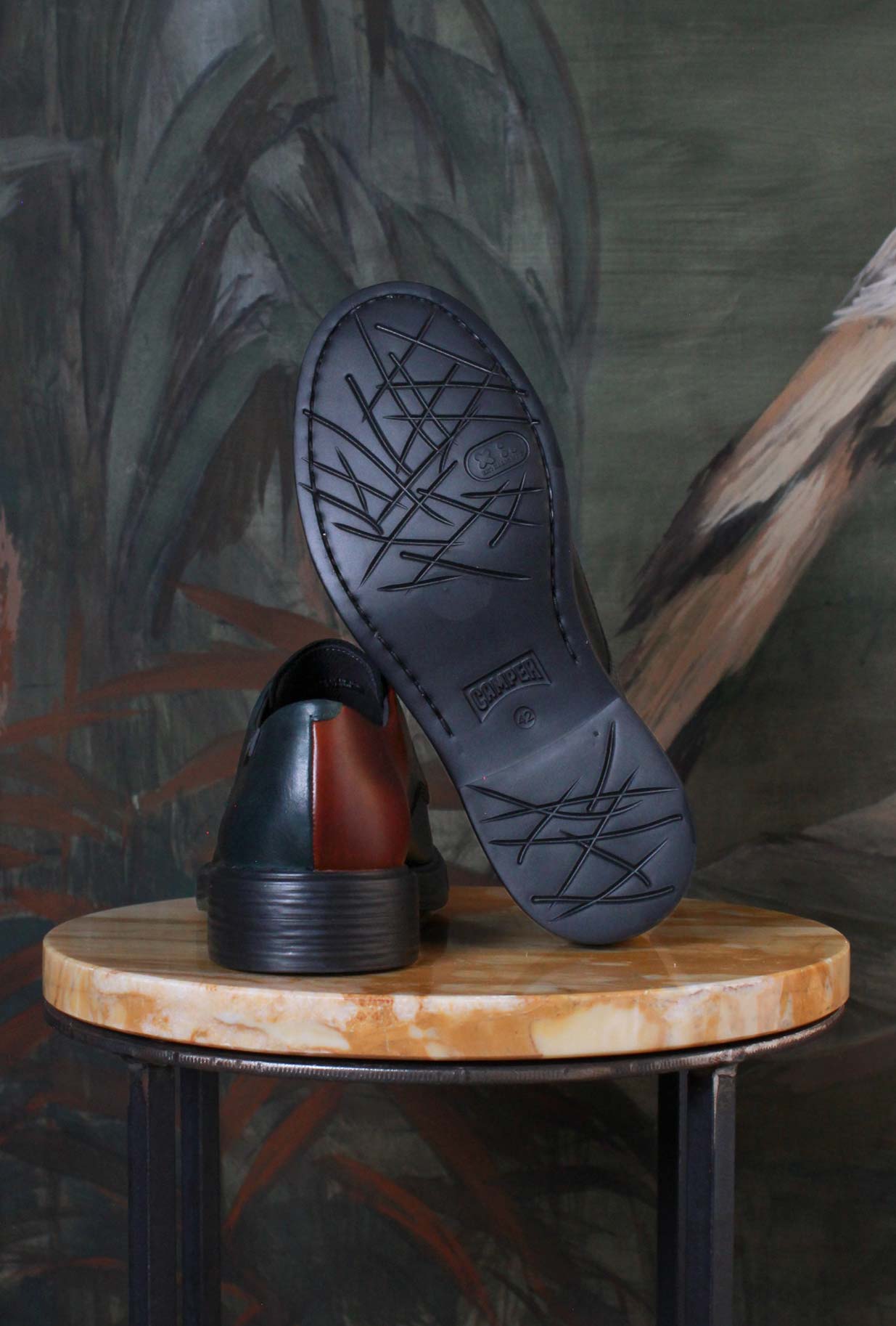 Scarpa dean twins multicolor di camper per uno stile dandy contemporaneo uomo fw25/26