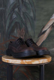 Scarpa stringata derby pix berlin con suola chunky extralight della maison camper in nabuk brown