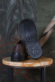 Scarpa stringata derby pix berlin con suola chunky extralight della maison camper in nabuk brown