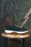 Sneakers Drift Traile Camper di colore Vibram Meteor Green Jersey da uomo